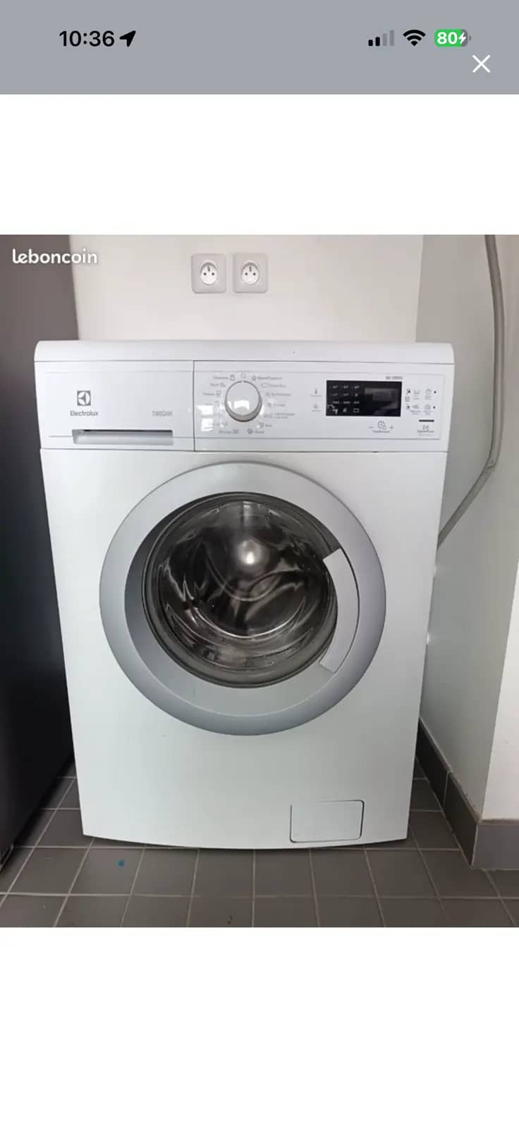 Lave linge Electrolux · photo 1